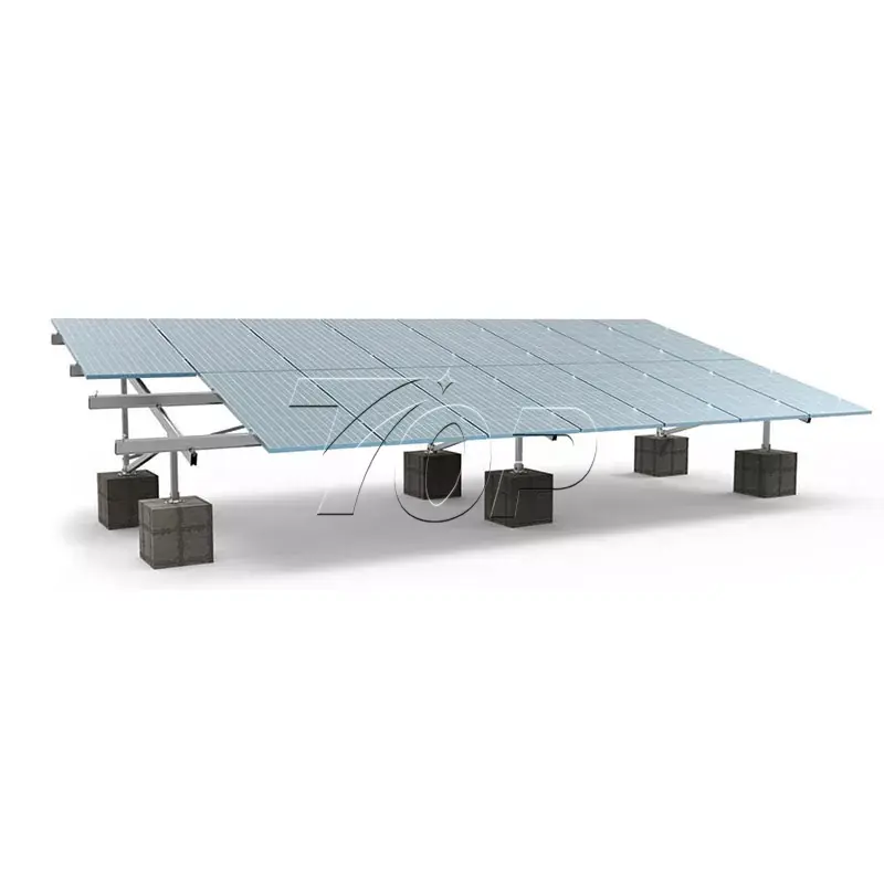 Napenergia lapos tetőtartók